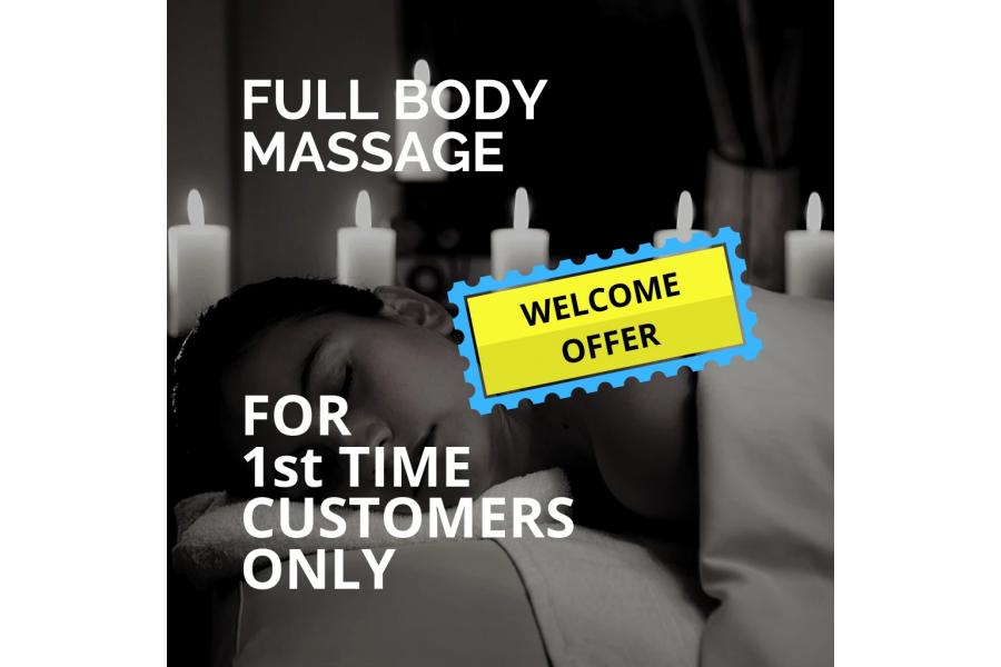 Sinima Salon gives you full body massage at best offer