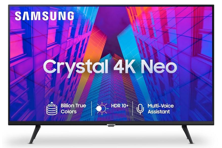Samsung 138 cm (55 inches) Vision AI 4K Ultra HD Smart QLED TV QA55QEF