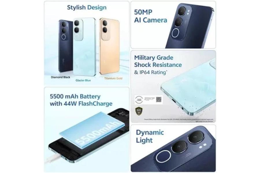 Vivo Y29 5G 128 GB, 4 GB RAM