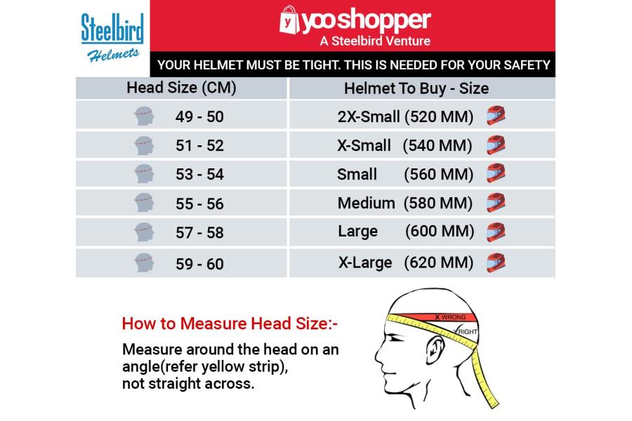 Steelbird SBA-7 7Wings ISI Certified Flip-Up 