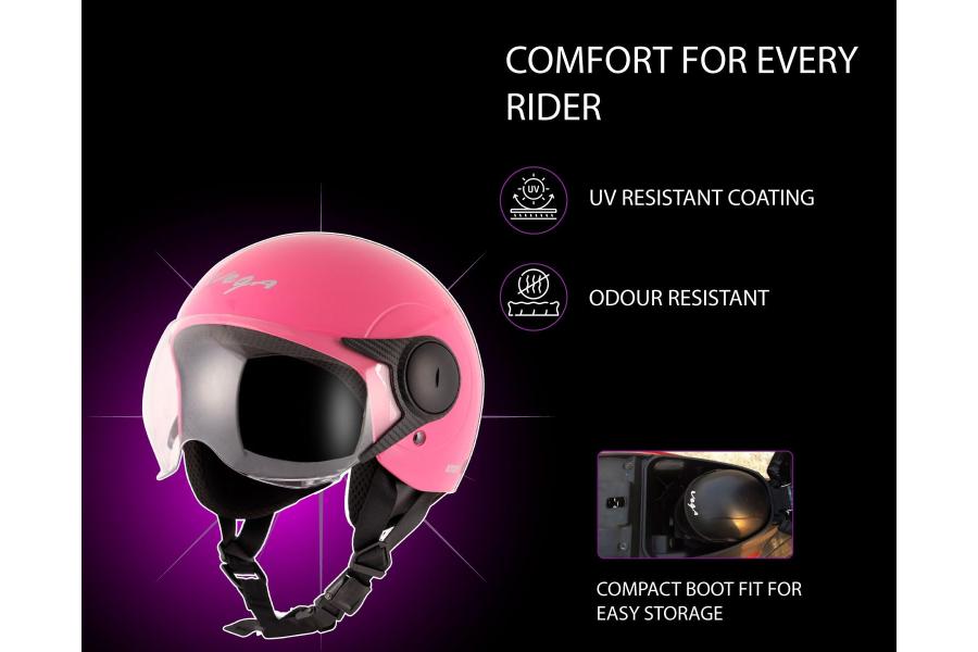 Vega Atom Pink Helmet-M 