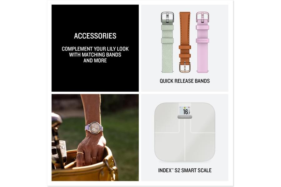 Garmin Lily® 2 Active, Small and Stylish Smartwatch