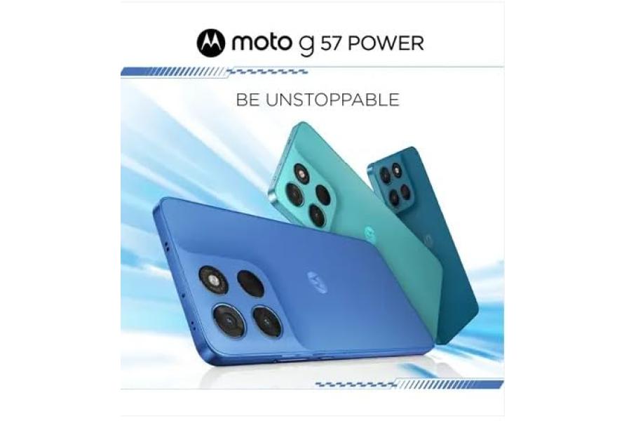 Motorola G57 Power 5G (Corsair, 8GB RAM, 128GB Storage) 