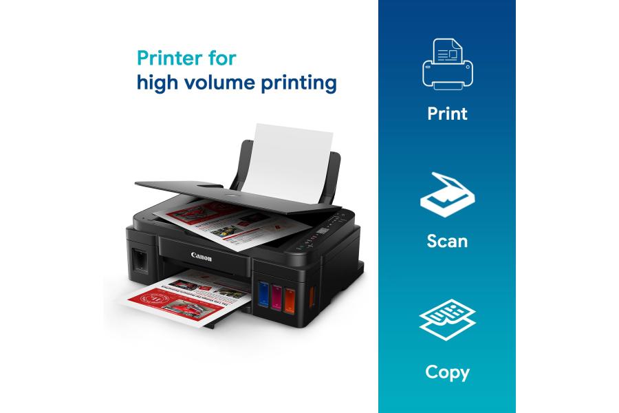 Canon PIXMA MegaTank G3010 All-in-One Wireless Ink Tank Colour Printer