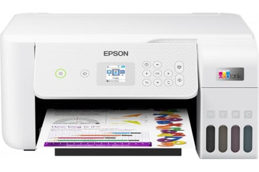 Epson Ecotank L3266 A4 Wi-Fi, Colour All-in-One Ink Tank Printer-C11CJ