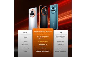 realme NARZO 80 Pro 5G (Speed Silver,12GB+256GB) 
