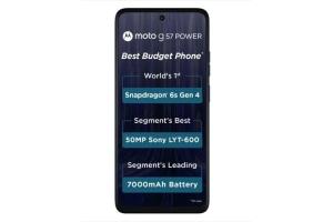 Motorola G57 Power 5G (Corsair, 8GB RAM, 128GB Storage) 