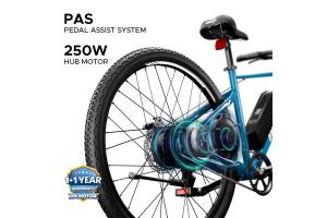 E MOTORAD - RIDE THE ELECTRIC REVOLUTION Unisex X1 Mountain Electric